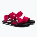Sandali da trekking da uomo The North Face Skeena Sandal rosso/nero 5