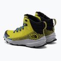 Scarpe da trekking da uomo The North Face Vectiv Fastpack Mid Futurelight giallo acido/nero 3