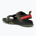 Sandali Timberland Garrison Trail Web verde foglia da uomo 3