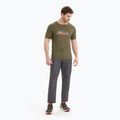 Icebreaker Tech Lite II 7 Mountain Tops Uomo Camicia da trekking loden 2