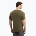 Icebreaker Tech Lite II 7 Mountain Tops Uomo Camicia da trekking loden 3