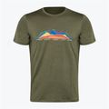 Icebreaker Tech Lite II 7 Mountain Tops Uomo Camicia da trekking loden 6