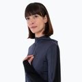 Icebreaker giacca trekking donna Merino 200 Realfleece Descender Zip Hoodie grafite/nero 4