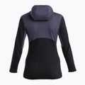 Icebreaker giacca trekking donna Merino 200 Realfleece Descender Zip Hoodie grafite/nero 8