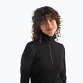 Felpa termica da donna icebreaker 260 Tech LS Half Zip nera 4