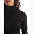 Felpa termica da donna icebreaker 260 Tech LS Half Zip nera 6