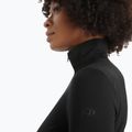 Felpa termica Icebreaker 200 Oasis Half Zip nero da donna 4