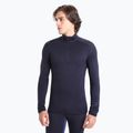 Felpa termica da uomo icebreaker 260 Tech LS Half Zip midnight navy