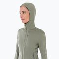 Icebreaker giacca trekking donna Merino 260 Quantum IV Zip Hoodie lichene 4