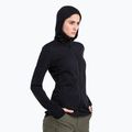 Icebreaker giacca trekking donna Merino 260 Quantum IV Zip Hoodie nero 5