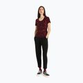 Icebreaker Tech Lite II Scoop Native Ferns cherry/aop maglia da trekking da donna 3