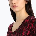 Icebreaker Tech Lite II Scoop Native Ferns cherry/aop maglia da trekking da donna 4