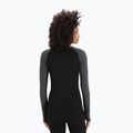 Maglia termica da donna icebreaker ZoneKnit 260 jet hthr/black/metro hthr/cb 3