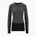 Maglia termica da donna icebreaker ZoneKnit 260 jet hthr/black/metro hthr/cb 8