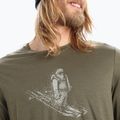 Uomo Icebreaker Tech Lite II Sci Yeti loden trekking longsleeve 4