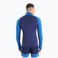 Maglia termica da uomo icebreaker ZoneKnit 260 Half Zip lazurite/royal navy/snow/cb 3