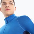 Maglia termica da uomo icebreaker ZoneKnit 260 Half Zip lazurite/royal navy/snow/cb 5