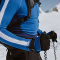 Maglia termica da uomo icebreaker ZoneKnit 260 Half Zip lazurite/royal navy/snow/cb 10