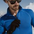 Maglia termica da uomo icebreaker ZoneKnit 260 Half Zip lazurite/royal navy/snow/cb 13