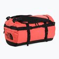 Borsa da viaggio The North Face Base Camp Duffel S 50 l retro arancio/nero