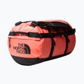 Borsa da viaggio The North Face Base Camp Duffel S 50 l retro arancio/nero 8