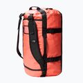 Borsa da viaggio The North Face Base Camp Duffel S 50 l retro arancio/nero 9