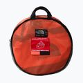 Borsa da viaggio The North Face Base Camp Duffel S 50 l retro arancio/nero 10