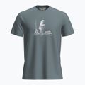 Icebreaker maglia trekking uomo Marino 150 Tech Lite SS Tee Polar Paddle blu cenere
