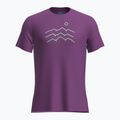 Icebreaker Merino 125 Cool-Lite Sphere Tee Across The Peaks Uomo - Camicia da trekking passionale