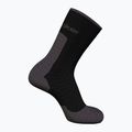 Calze da trekking Icebreaker da uomo Merino Hike+ Light Crew nero/ossidiana 2