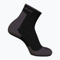 Uomo Icebreaker Merino Hike+ Light Mini calze da trekking nero/ossidiana