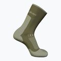 Icebreaker calze da trekking da uomo Merino Hike+ Light Crew loden/lichen 2