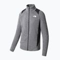 Felpa trekking uomo The North Face AO Midlayer FZ grigio asfalto lghthtr/nero 9