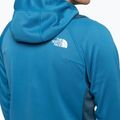Felpa trekking uomo The North Face AO Midlayer FZ con cappuccio blu banff/blu monterey 7