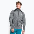 Felpa da trekking da uomo The North Face AO Midlayer FZ con cappuccio asphaltgry/nero