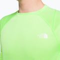 Felpa trekking da uomo The North Face AO Light safety green whiteheather 5