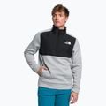 Felpa trekking da uomo The North Face MA 1/4 grigio chiaro hthr/nero
