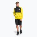 Felpa trekking da uomo The North Face MA 1/4 acido giallo/nero 2