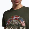 T-shirt Napapijri NP0A4G34 verde uomo 3