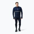 Smartwool Uomo Intraknit Merino Tech 1/4 Zip manica lunga termica deep navy 6