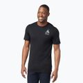 Smartwool Wilderness Summit Graphic Tee Uomo Camicia da trekking nera SW016673001