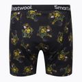 Uomo Smartwool Merino Print Boxer Brief Boxer termici in scatola nero/multi 2
