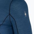 Maglia termica da uomo Smartwool Merino Sport Crew laguna blue/deep navy 3