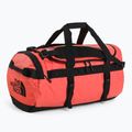 The North Face Base Camp Duffel M 71 l borsa da viaggio retro arancio/nero