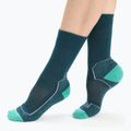 Calze da trekking Icebreaker da donna Hike+ Light Crew verde 2