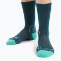 Calze da trekking Icebreaker da donna Hike+ Light Crew verde 3
