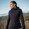 Icebreaker giacca trekking donna Quantum III Zip Hood midnight navy 9