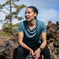 Icebreaker Sphere II, camicia da trekking da donna, colore grigio 11