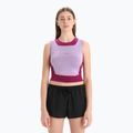 Top termico donna icebreaker Zoneknit Cropped Bra-Tank purple gaze