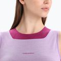 Top termico donna icebreaker Zoneknit Cropped Bra-Tank purple gaze 4